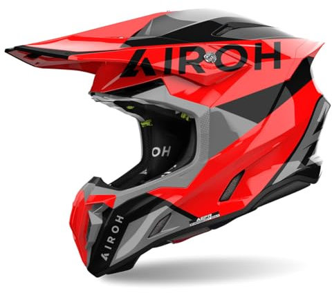 AIROH TWIST 3 KING RED GLOSS L