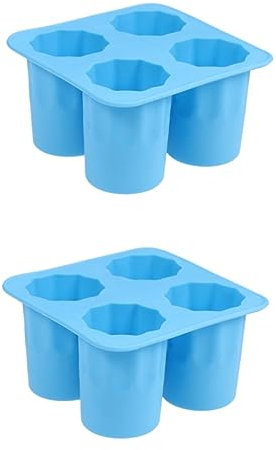 Milisten 2pcs 4 Ice Machines Ice Ball Maker Machine Silicone Ice Cube Tray DIY Ice Mold Ice Maker Machine Silicone Molds Ice Grinder Silicone Soap Mold Ice Molds Ice Tray Wine Glass Cup