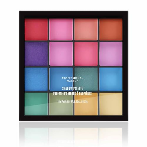 Boobeen 16 Colori Palette di Ombretti - Colorati, Matte e Shimmer Ombretto in Polvere Trucco, Altamente Pigmentato, Creare un Look Neutro Occhi