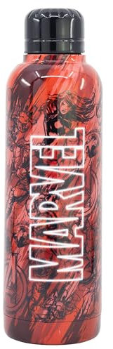 Marvel Bouteille d'eau isotherme réutilisable en acier inoxydable à double isolation 515 ml