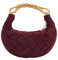 JW PEI Damen Orla Handtasche - Flecht Weinrot