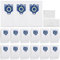 Gudotra Lot de 15 Sac Aspirateur pour Miele GN Série Complete C2 C3 Classic C1 3D Efficiency S2 S4 S5 S6 S8 Sac à Poussière avec 2 Filtres de Moteur en Microfibre