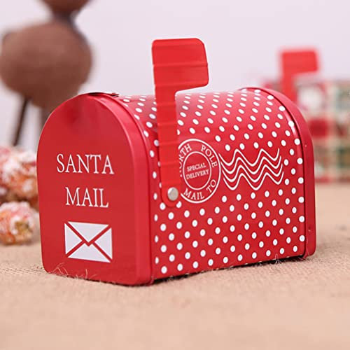 Brrnoo Weihnachtsbriefkasten Kreativer Eisen Geschenkbox Weihnachtsschmuck Langlebiges Material F r Hochzeit Geburtstag