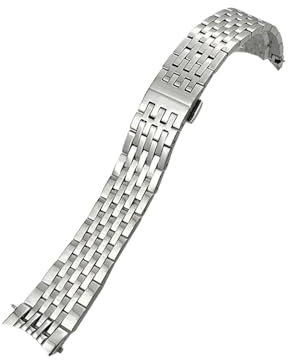 EMAIGlPO 316L Edelstahl-Armband passend for Tissot 1853 T41 T006 Serie Uhrenarmband(Silver,22mm)