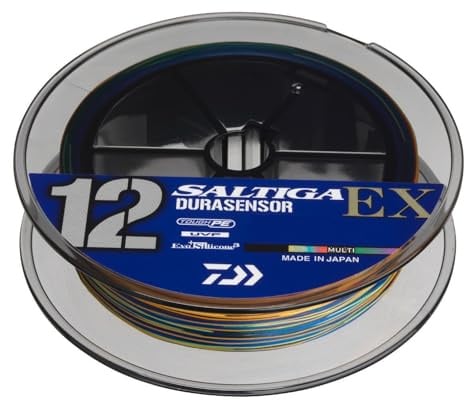 Daiwa Saltiga 400m Durasensor 12 Braid EX+ Si3 Geflochtene Schnur (0,30mm / 31kg)