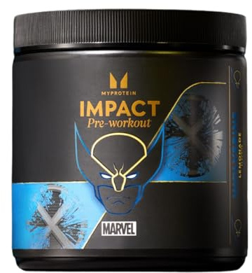 Myprotein Impact Wolverine Pre-workout | mit Beta-Alanin, Koffein, L-Citrullin-Malat, L-Arginin |Limonade Geschmack |40 Portionen