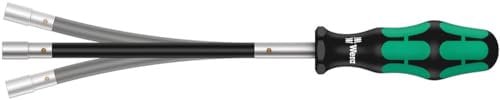 Wera, 391 Giravite flessibile con bussola esagonale, 7.0 mm x 167 mm