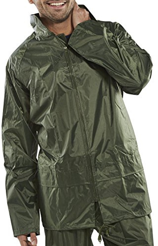 NYLON B-DRI JACKET OLIVE GREEN L