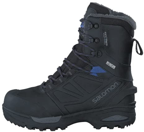 Salomon Damen Trekking Shoes,Winter Boots, Black, 38 EU