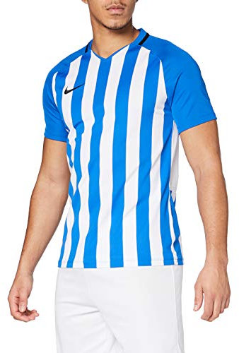 Nike Herren Striped Division III SS Trikot, Königsblau / Weiß / Schwarz, M