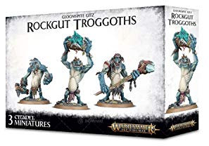 Games Workshop - Warhammer Age of Sigmar: Gloomspite Gitz - Rockgut Troggoths, Medium - Ab 14 Jahren