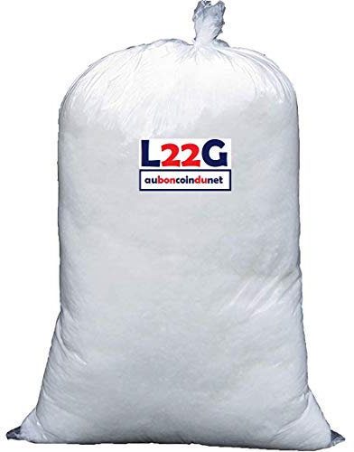 L22G Rembourrage en Microfibre Blanc Ouate de Rembourrage Acrylique Polyester Ouate Chaude (Poids au Choix) (1)