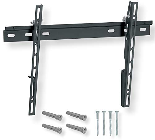 NANOOK Soporte de Pared para TV inclinable para televisores de 32-55 Pulgadas (81-140 cm), Ultradelgado, Soporte para televisores LED, QLED y OLED, Soporte Universal, VESA 100x100 a 400x400