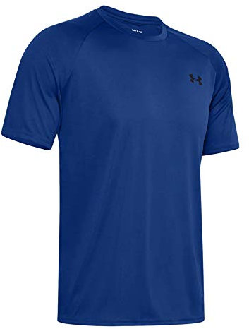 Under Armour Men's HeatGear Loose Fit Short Sleeve Shirt (Royal Blue, Medium)