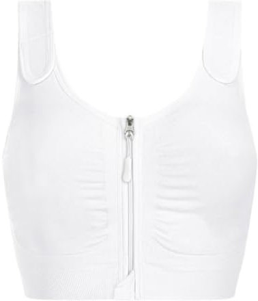 Amoena Leyla Front Fastening ~ Post Surgical ~ Soft Cup Bra - Front Zip Closure ~ NON RETURNABLE ITEM ~ Medical Bra (36)