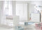roba Zimmerset 'Maren', inkl. Kombi-Bett 70 x 140 cm, Wickelkommode schmal & Schrank 3-türig, Weiß