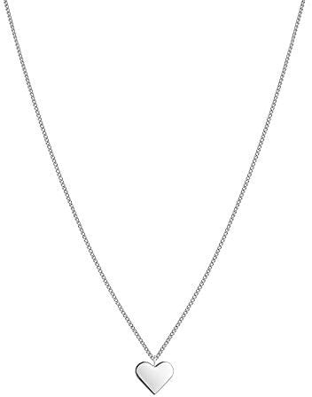 Tamaris Damen Halskette in Silber aus Edelstahl TJ-0025-N-45