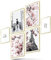 BLCKART Infinity Poster-Set Premium Rose - beidseitig bedruckte Wandbilder - Premium Poster - Bilder zur Wanddekoration - Größe M 4x A4 und 2x A5