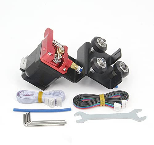 Befenybay Upgrade 3D-Drucker Direct Extruder Support Kit mit Schrittmotor Easy Print Flexible Filament für Creality Ender-3, Ender 3 Pro,CR-10,CR-10S (Stützplatten-Kit mit Motor)