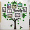 3D Wandtattoo Baum DIY Familie Wandaufkleber Fotorahmen Baum Wandsticker Wanddeko Deko Kinderzimmer Schlafzimmer Sofa Hintergrund Kunst Sticker