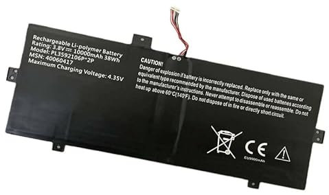 WXKJSHOP MLP3592106P*2P Ersatz Akku kompatibel mit Medion Akoya E2221T E2225T E2227T E2228T E4241 E4242