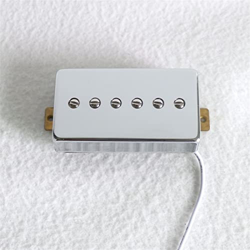 Alnico 5 P90 Humbucker Guitare Pickup Neck Ou Pickup Bridge pour Micros Guitare Électrique LP Humbucker (Color : 1pc Bridge)
