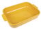 PEUGEOT - Plat Four En Céramique Rectangulaire - 36 cm x 23,6 cm x 7,5 cm - Contenance : 3,8 L - Garanti 10 Ans - Fabrication Française - Coloris Jaune Safran