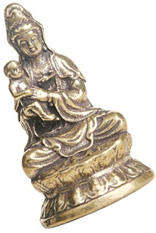 ORFOFE Avalokitesvara-Ornament – kreatives Messing-Ornament – heimdekoration & Tempeldekoration