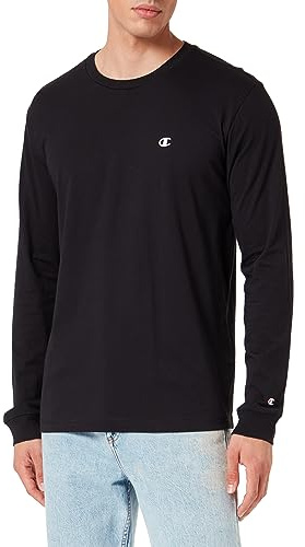 Champion Legacy Basics - L-S Crewneck Long Sleeve T-Shirt Men's