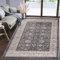 Mazovia Orientalisch Teppich - Traditioneller Teppich für Wohnzimmer, Esszimmer - Orient Teppiche Ornament - ÖKO-TEX Wohnzimmerteppich Grau - 160 x 220 cm