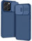 AROYI Cover Compatibile con iPhone 15 Pro (6.1),Protezione Fotocamera Anti Graffio Hard PC Custodia per iPhone 15 Pro - Blu
