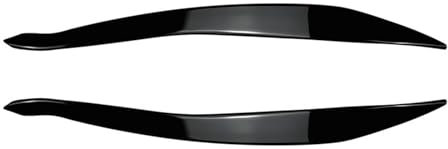 NEGRO 2 Stück ABS Scheinwerfer Augenbrauen Augenlid passend for BMW F10 F11 5 Serie 520i 520d 523i 525d 525i 530i 530d M550i M5 2010–2016 Rücklicht-Augenlid(Lci 2015-2017)