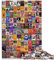 Puzzle für Erwachsene, Retro-Kunst, 1000-teiliges Puzzle, geeignet für Erwachsene und Kinder ab 12 Jahren, Papppuzzles, Lernspiel, Herausforderungsspielzeug, Größe: 26 x 38 cm