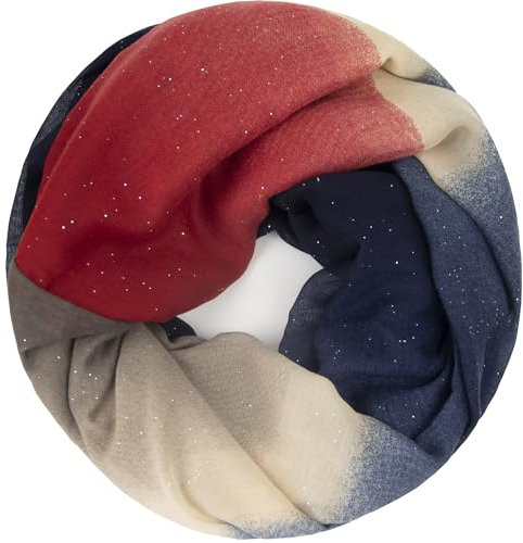 Glamexx24 Damen Schal leichter Langschal Loop Schlauchschal Tuch Viele Farben