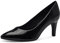 s.Oliver Damen Pumps Spitz Elegant, Schwarz (Black Patent), 37 EU