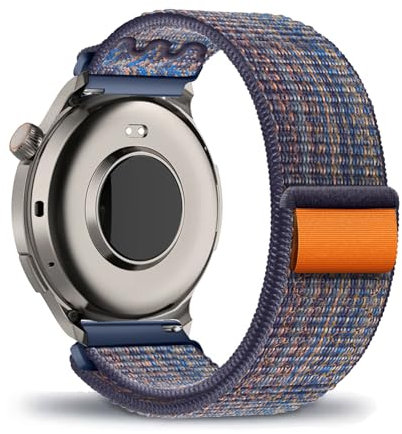 DINGK Armband für Amazfit Balance Band Weiches Nylon Outdoor Sportarmband für Damen Herren Verstellbares Armband Kompatibel mit Amazfit Balance (3)