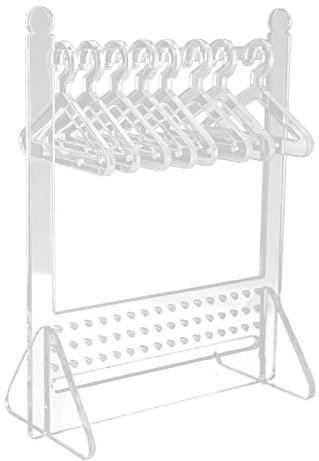 KAKASEA Einzigartiger Ohrring-Präsentationsständer, Kleiderbügel, Halskette, Schmuck, Aufbewahrung, Show-Etui, Haken, für Mädchen und Frauen, Wie beschrieben