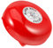 HOMSFOU Alarm feuermelder feuerschalr door bell zimmerklingel doorbell door ringer funkglocke klingeltaster außen notfallklingel lautes Klingeln der Glocke klingelnde Glocke Eisen rot