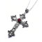 EAVUYIS Kreuz Kette Fasching Priester Kreuz Kette Halloween Kreuz Geeignet für Männer und Frauen