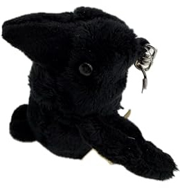Cornelißen Rabe H 17 cm Kuscheltier Schlüssel Anhänger Schwarz Plüschtier Vogel Stofftier Kinder Geschenk
