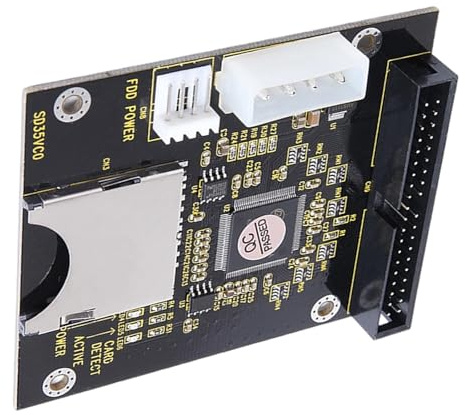 JUYAXIN Friendly Card to IDEs 40P Male Adapters for Customs Computer Modifications Home and Studio Environment Hardware Adapters