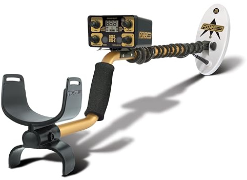 Fisher Gold Bug 2 Metal Detector with 10.5 Waterproof Search Coil – Ultra-High Frequency Detector for Precise Gold Nugget Detection in Mineralized Soils