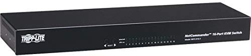 Tripp Lite KVM Switch 16-Port NetCommander 1U Rackmount Cat5 (B072-016-1)