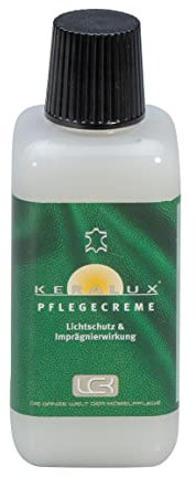 KERALUX Lederpflege Creme 225 ml regenerierende Pflege mit Feuchtigkeit, Rückfettung, Lichtschutz, Antioxidantien. Sehr gut für Longlife Leder geeignet! Von LCK.