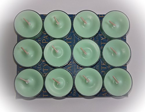 12 Teelichter v0452 HONIGMELONE