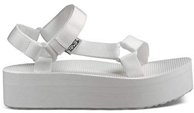 Teva womens Flatform Universal-W Flatform Universal-w White Size: 8 UK