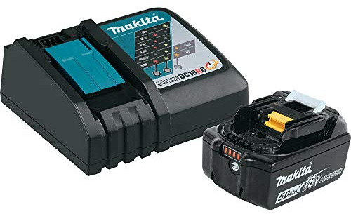 Makita BL1850BDC1 LXT Lithium-Ion Battery and Charger Starter Pack, 18V