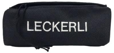 ANDREAS WIPPER Mit Wunschname möglich. Trainingsdummy, Futterdummy, Apportierbeutel, Leckerlibeutel für Hunde, Futterbeutel Black Edition