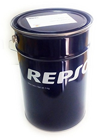 Repsol Grasa amarilla multiusos 5 kg netos Fútbol 2 para vehículos pesados medios agrícolas grúas puentes de lavado