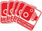 INDIGOS UG - Aufkleber/Sticker - rot - Warnung Sicherheit - Kamera Dash Cam Aufnahme Dashcam - 60x51 mm - 10 Stück - JDM/Die Cut - CCTV, Auto, Van, Truck, Taxi, Bus